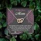 To My Bonus Mom Necklace, Mother Day Birthday Gift Mom, Necklaces For Moms From Daughters, Mother Day Jewelry Mom, Necklaces For Moms