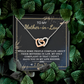 To My Mother-In-Law Necklace, Birthday Gifts For Mother In Law From Daughter In Law, Birthday Gifts For Mother In Law From Son In Law