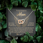 To My Gorgeous Mom Necklace, Xmas Gift For Mom From Son, Mothers Day Gifts For Mom Spanish, Jewelry Mom From Daughter
