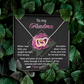 To My Grandma Necklace, I Love My Grandma Necklace, Gifts For My Grandma Birthday, Mothers Day Gift For My Grandma