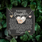 To My Beautiful Daughter Necklace, Bonus Daughter Gifts Unique, Birthday Gift For Adult Daughter, Christmas Gifts For Adult Daughter