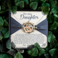 To My Daughter Necklace, For My Daughter From Mom, Mother Day Gifts For Daughters Adult, Mothers Day Giftfrom Daughter