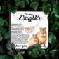 To My Daughter Necklace, Dad And Daughter Necklaces, Birthday Gift For Daughter Adult, Dad And Daughter Necklaces