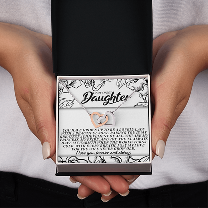 To My Sweet Daughter Necklace, To My Badass Daughter Necklace, To My Badass Daughter Necklace From Mom, To My Daughter Necklace