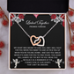 Linked Together Promise Forever Necklace, Valentine's Day Gifts For Women, Best Valentine Gifts For Wife, Valentine's For Her, Female Valentine Gifts