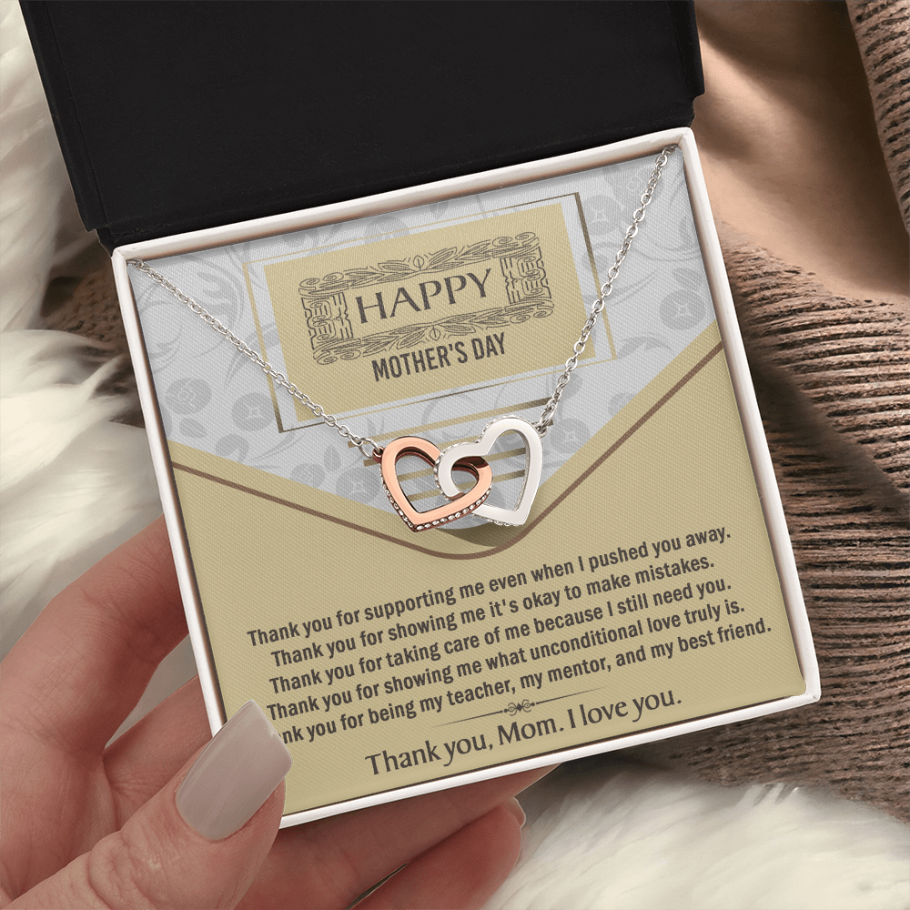 Happy Mother's Day Necklace, Happy Mother's Day Gifts, First Mothers Day Necklace For New Mom, Mothers Day Gifts Mom