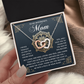 To My Boyrfriend's Mom Necklace, Boyfriends Mom Mothers Day Gift, Christmas Presents For Bf Mom, Christmas Gifts For Bfs Mom