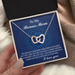 To My Bonus Mom Necklace, To My Bonus Mom On My Wedding Day, Necklace Mom And Daughter, Gifts For Mom On Mother's Day