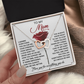 To My Mom Necklace, Jewelry Mother Day Gift, I Love My Mom Necklace, Gifts For Mexican Moms, Birthday Gift Boyfriends Mom