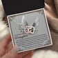 To My Beautiful Daughter Necklace, Birthday Card For Adult Daughter, Adult Daughter Birthday Gifts, Bonus Daughter Gifts Unique