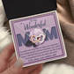 To My Wonderful Mom Necklace, Mom Necklace For Mothers Day, Mom Jewelry Gifts From Daughter, Gifts To Mom From Daughter