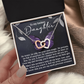 To My Badass Daughter Necklace, Necklace For My Daughter, Mom And Daughter Gifts, Necklaces For Daughter From Dad