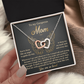 To My Gorgeous Mom Necklace, Xmas Gift For Mom From Son, Mothers Day Gifts For Mom Spanish, Jewelry Mom From Daughter