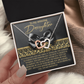 To My Amazing Daughter Necklace, Mother Daughter Necklace Gold, Gifts For Daughter From Dad, Matching Necklaces For Mom And Daughter
