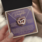 To My Sweet Daughter Necklace, To My Daughter From Dad, Mother And Daughter Jewelry, To My Daughter From Mom