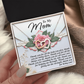 To My Mom Necklace, Momma Necklaces For Wome, Mothers Necklace Gifts For Mom From Daughtern, Valentines Day Gifts For Mom Spanish