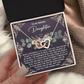 To My Badass Daughter Necklace, Necklaces For Daughter From Dad, Mom To Daughter Gifts Unique Gifts, For My Daughter Necklace