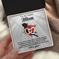 To My Super Mom Necklace, Gifts For Mom Necklace, Momma Necklaces For Women, Gifts From Daughter To Mom, Gifts For Moms From Kids