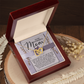 To My Wonderful Mom Necklace, Xmas Gift For Mom From Son, Jewelry Mom From Daughter, Mothers Day Gifts For Mom Spanish