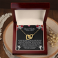 Linked Together Promise Forever Necklace, Valentine's Day Gifts For Women, Best Valentine Gifts For Wife, Valentine's For Her, Female Valentine Gifts