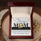 To My Loving Mom Necklace, Mothers Day Gifts Mom, Mother Day Gift Mom Necklace, Christma Mom Gift From Daughter, Gift Mom Mother Necklace Pendant