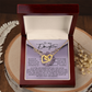 To My Daughter Necklace, Daughter Necklace From Mom And Dad, Dad To Daughter Necklace, Daughter Necklace From Mom And Dad