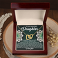 To An Amazing Daughter Necklace, Jewelry For Daughter From Dad, Daughter Gifts From Mom And Dad, For My Daughter Necklace
