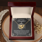 To My Beautiful Daughter Necklace, Matching Necklaces For Mom And Daughter, Adult Daughter Birthday Gifts, To My Daughter From Dad