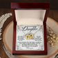 To My Beautiful Daughter Necklace, Mommy And Daughter Necklace, Cute Gifts For Dad From Daughter, Daddy And Daughter Gifts