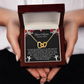 Linked Together Promise Forever Necklace, Valentine's Day Gifts For Women, Best Valentine Gifts For Wife, Valentine's For Her, Female Valentine Gifts