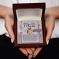 To My Wonderful Mom Necklace, Xmas Gift For Mom From Son, Jewelry Mom From Daughter, Mothers Day Gifts For Mom Spanish
