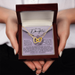 To My Daughter Necklace, Daughter Necklace From Mom And Dad, Dad To Daughter Necklace, Daughter Necklace From Mom And Dad