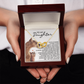 To My Daughter Necklace, To My Mom Necklace, Adult Daughter Valentines Gifts, Necklace From Dad To Daughter