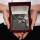 To My Mom Necklace, Message Card Birthday Necklace, Mom Gift Sterling Silver Necklace, Mothers Day Necklace Mom