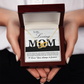 To My Loving Mom Necklace, Mothers Day Gifts Mom, Mother Day Gift Mom Necklace, Christma Mom Gift From Daughter, Gift Mom Mother Necklace Pendant
