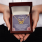 To My Daughter Necklace, Daughter Necklace From Daddy, Daughter Gifts From Mom And Dad, Necklace For My Daughter