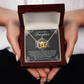 To My Beautiful Daughter Necklace, Matching Necklaces For Mom And Daughter, Adult Daughter Birthday Gifts, To My Daughter From Dad