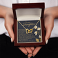 To My Daughter Necklace, Valentines For Adult Daughter, To Our Daughter Gifts From Parents, Daddy Necklace For Daughter