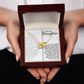 To My Daughter Necklace, To My Daughter From Mom, Fathers Day Gifts From Daughter Necklace, Valentines Gift Daughter From Dad