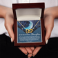 To My Beautiful Daughter Necklace, Dad Necklace For Daughter, My Daughter Necklace From Mom, Dad To Daughter Necklace I Love You
