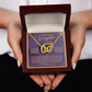 To My Sweet Daughter Necklace, To My Daughter From Dad, Mother And Daughter Jewelry, To My Daughter From Mom