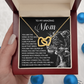 To My Amazing Mom Necklace, Worlds Best Mom Necklace, Sentimental Gift Mom From Son, Mother's Day Gifts For Mom Spanish