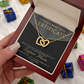 World's Best Mom Certificate Necklace, Gift My Mom Christma, Mom And Daughter Necklace, Mothers Necklace Gifts For Mom From Daughter