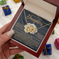 To My Lovely Daughter Necklace, Love Is All We Need Necklace, Dad And Daughter Necklaces, Proud Of Daughter Gifts From Mom