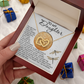 To My Daughter Necklace, Mother And Daughter Necklace, Gifts For Daughter Adult, Jewelry For Daughter From Dad