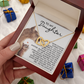 To My Daughter Necklace, To My Mom Necklace, Adult Daughter Valentines Gifts, Necklace From Dad To Daughter