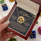 To My Daughter Necklace, My Daughter Gifts From Dad, Gifts For Daughter From Mom, Mom And Daughter Necklaces