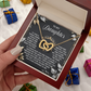 To My Daughter Necklace, Mother Daughter Necklace Gold, Gifts For Adult Daughter, Daughter Necklace From Mom And Dad