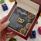 To My Beautiful Daughter Necklace, To My Beautiful Daughter, Valentine Ideas For Adult Daughter, Daddy And Daughter Necklace