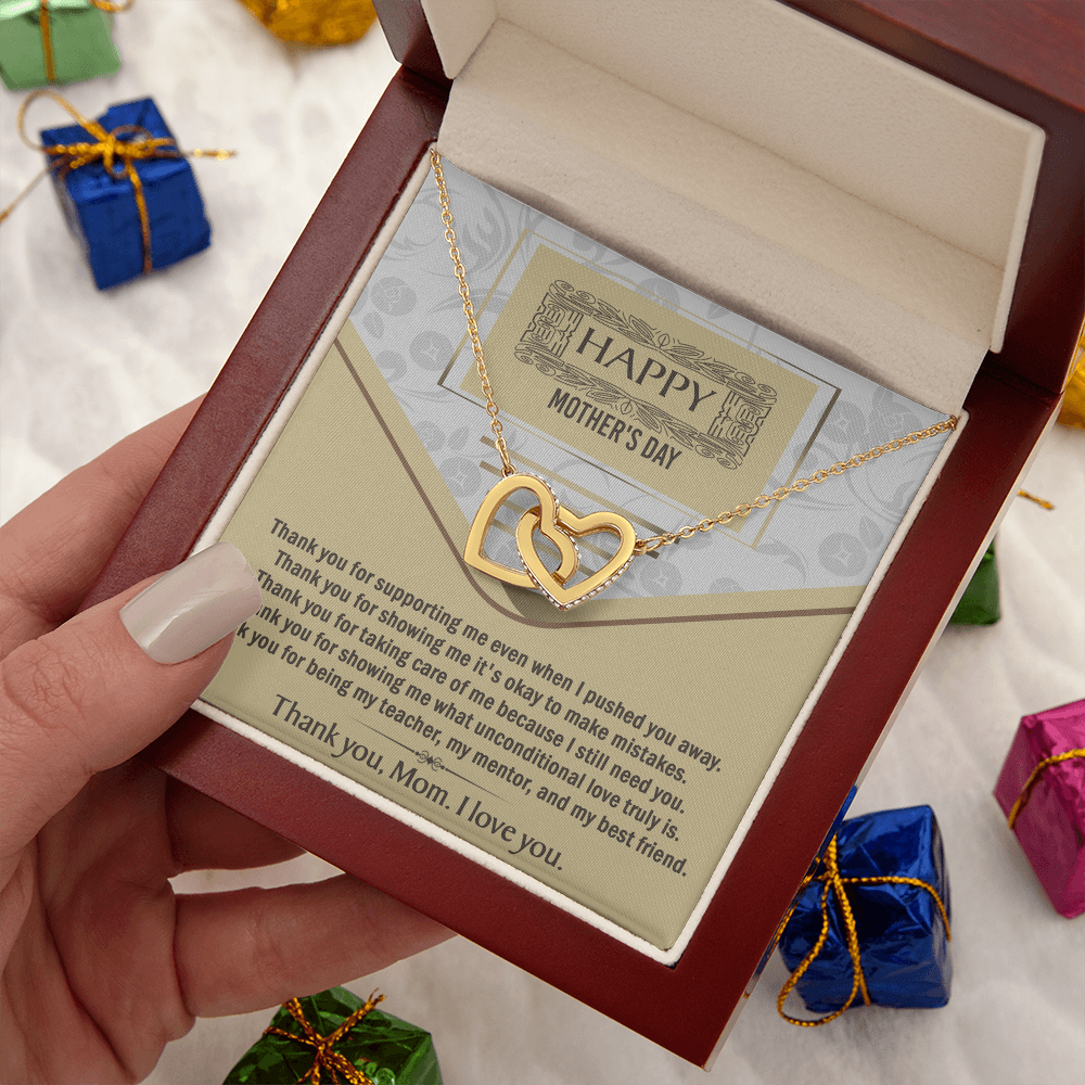 Happy Mother's Day Necklace, Happy Mother's Day Gifts, First Mothers Day Necklace For New Mom, Mothers Day Gifts Mom